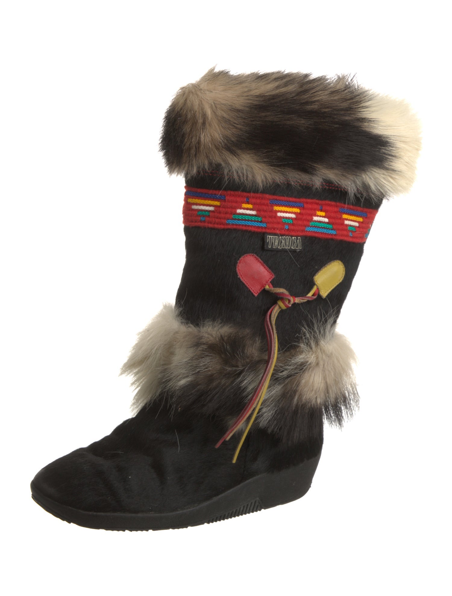 Tecnica Ponyhair Fur Trim Boots