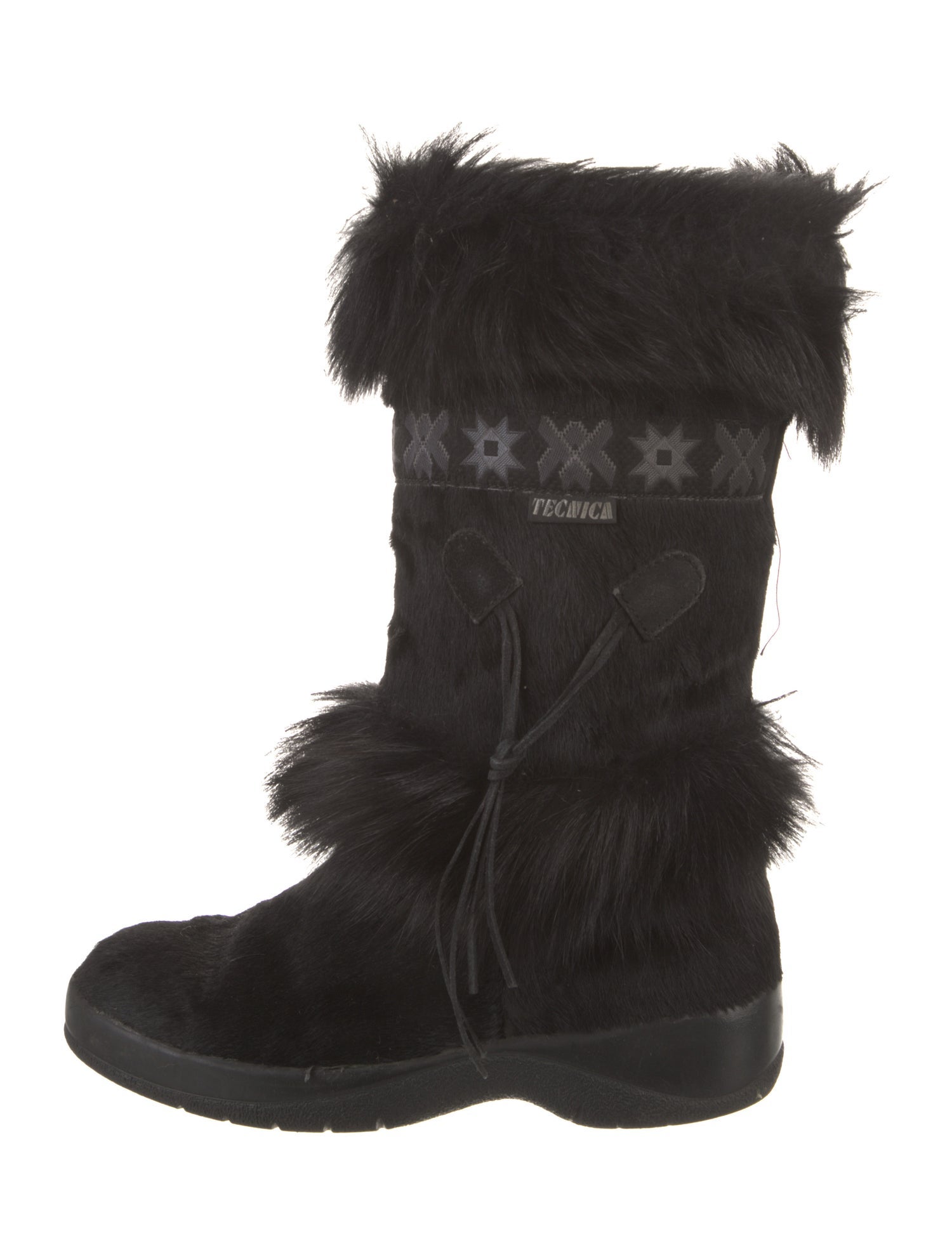 Tecnica Ponyhair Fur Trim Boots