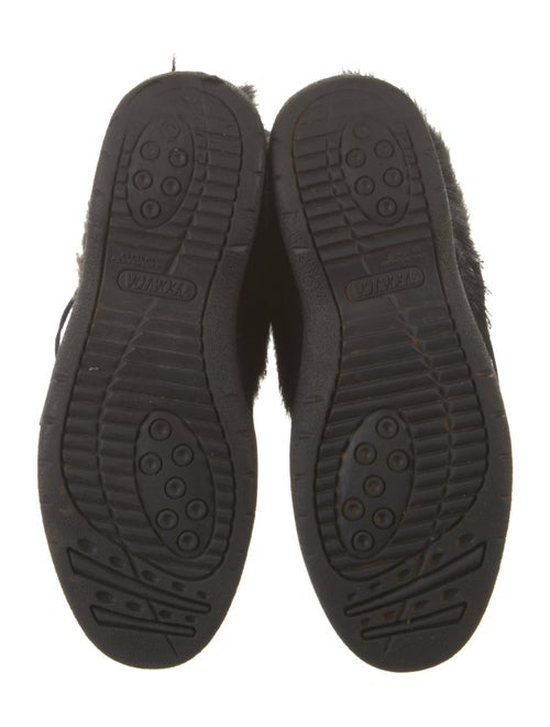 Tecnica Fur Fur Trim Lace-Up Boots