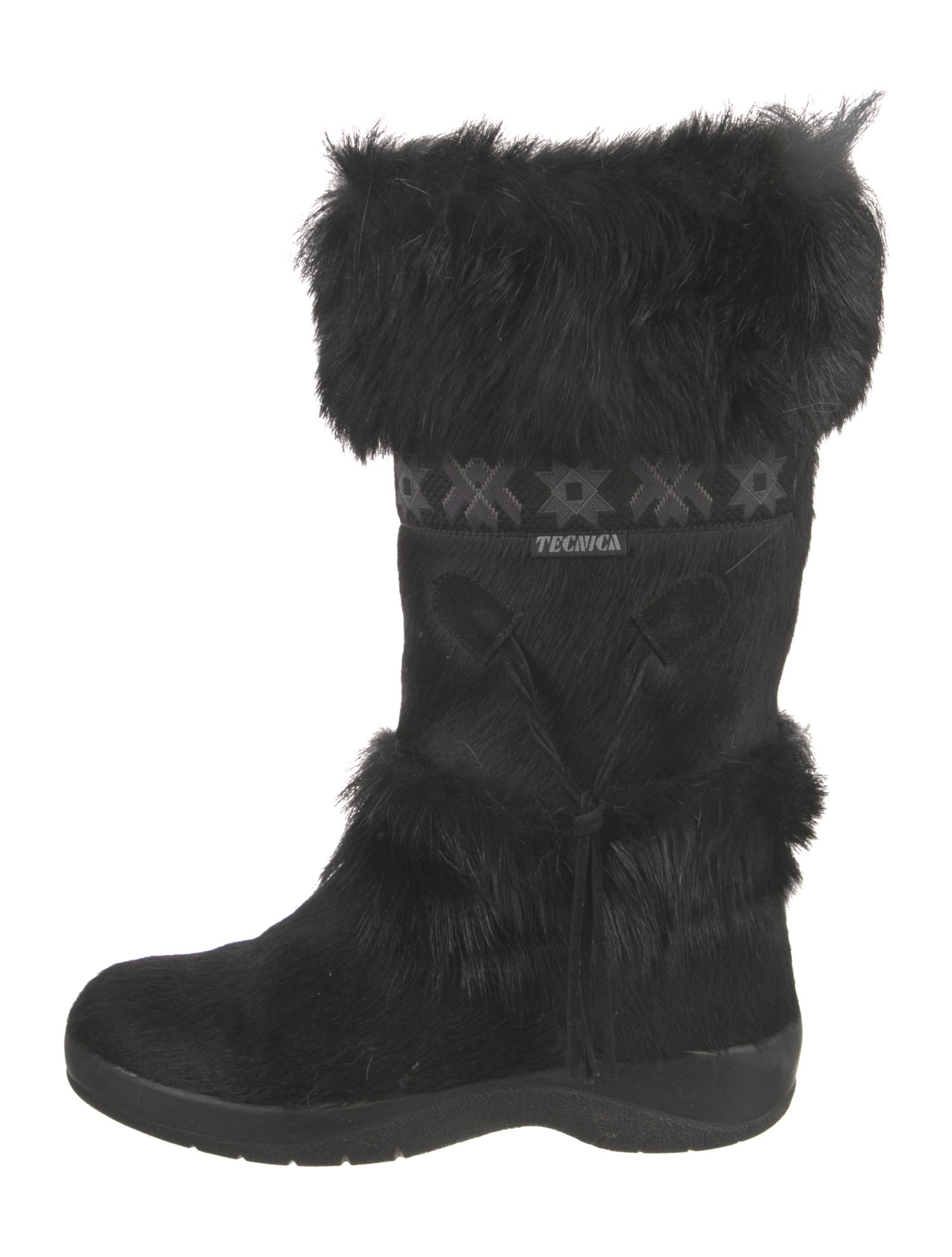 Tecnica Ponyhair Fur Trim Boots