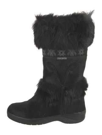 Tecnica Ponyhair Fur Trim Boots