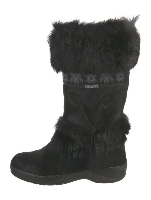 Tecnica Ponyhair Fur Trim Boots