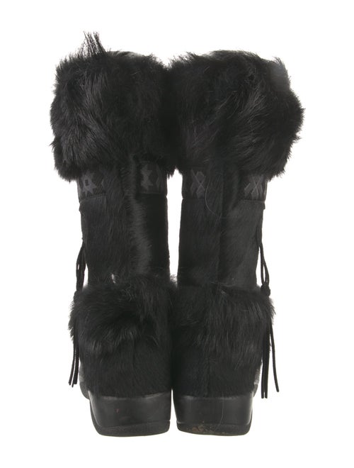 Tecnica Ponyhair Fur Trim Boots