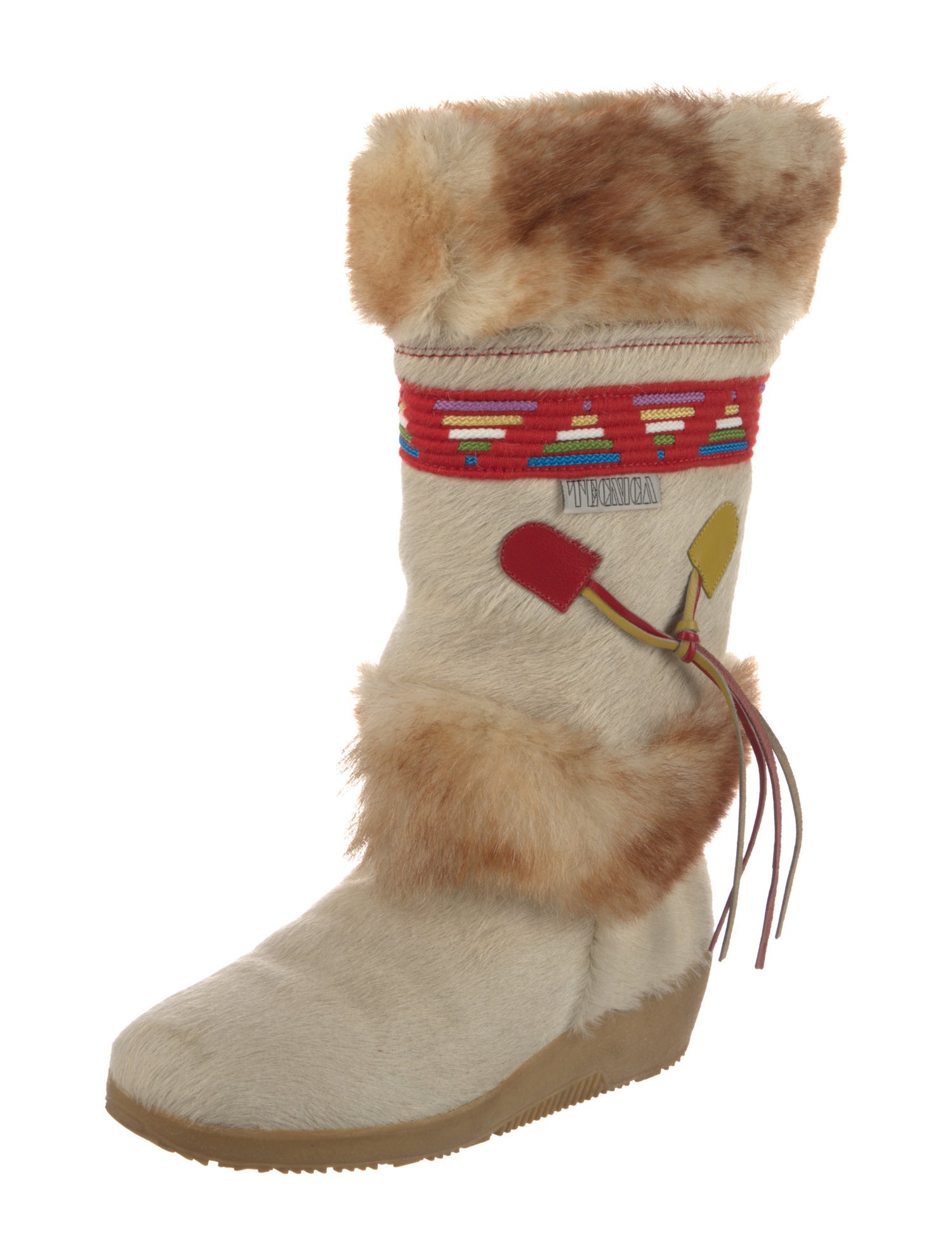 Tecnica Ponyhair Printed Rain Boots