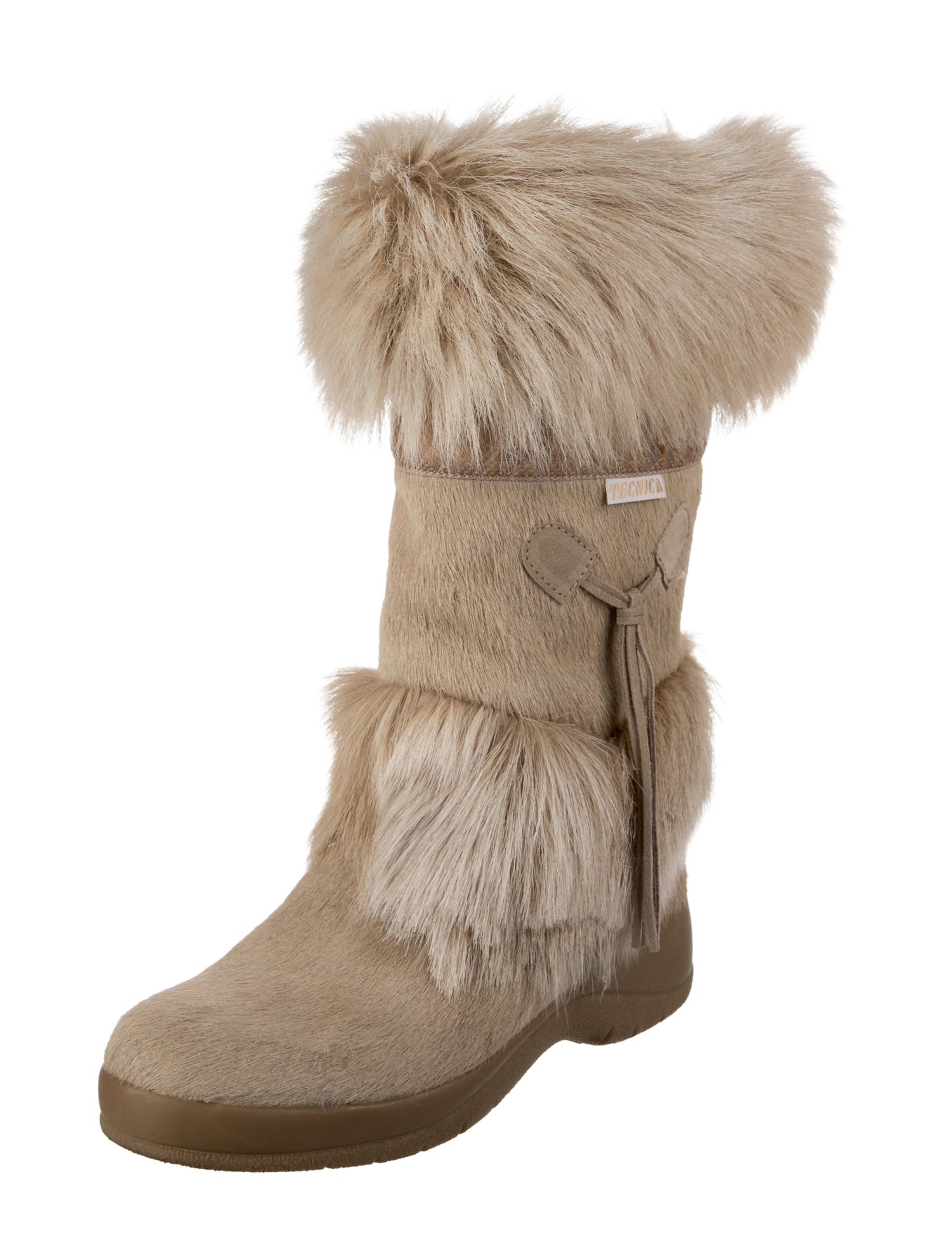 Tecnica Ponyhair Patterned Boots