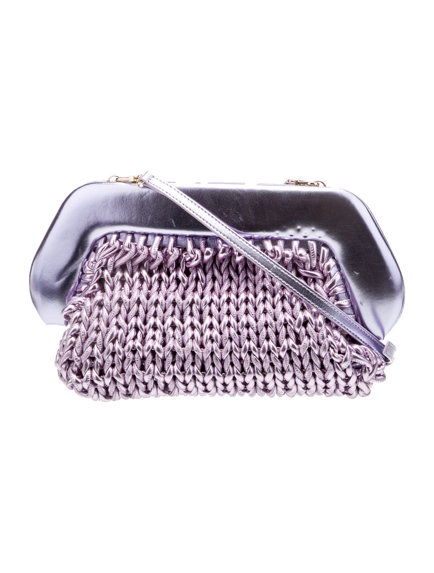 Themoirè Vegan Leather Crossbody Bag
