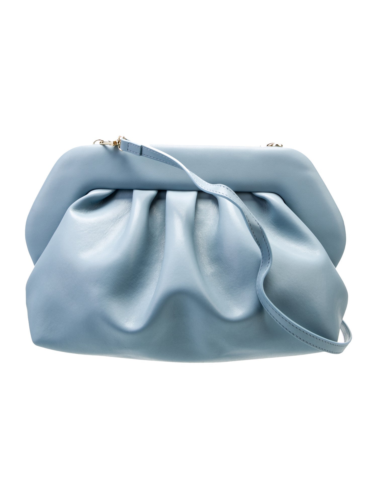 Themoirè Leather Top Handle Bag w/ Tags