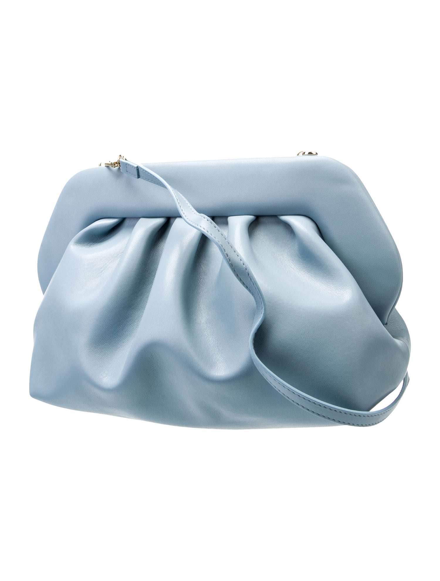 Themoirè Leather Top Handle Bag w/ Tags