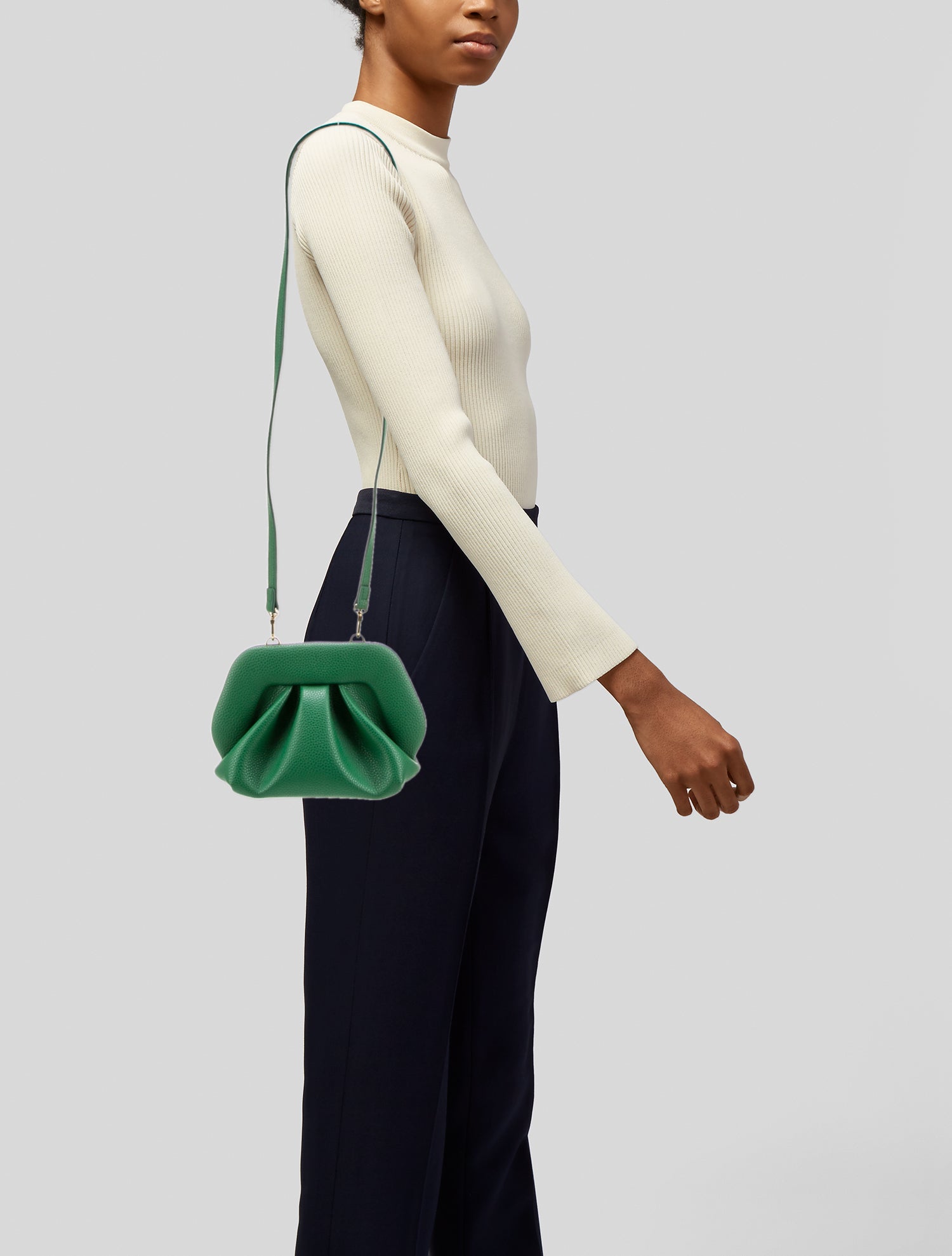 Mulberry Quilted Ponyhair Lily Bag - Purple Crossbody Bags