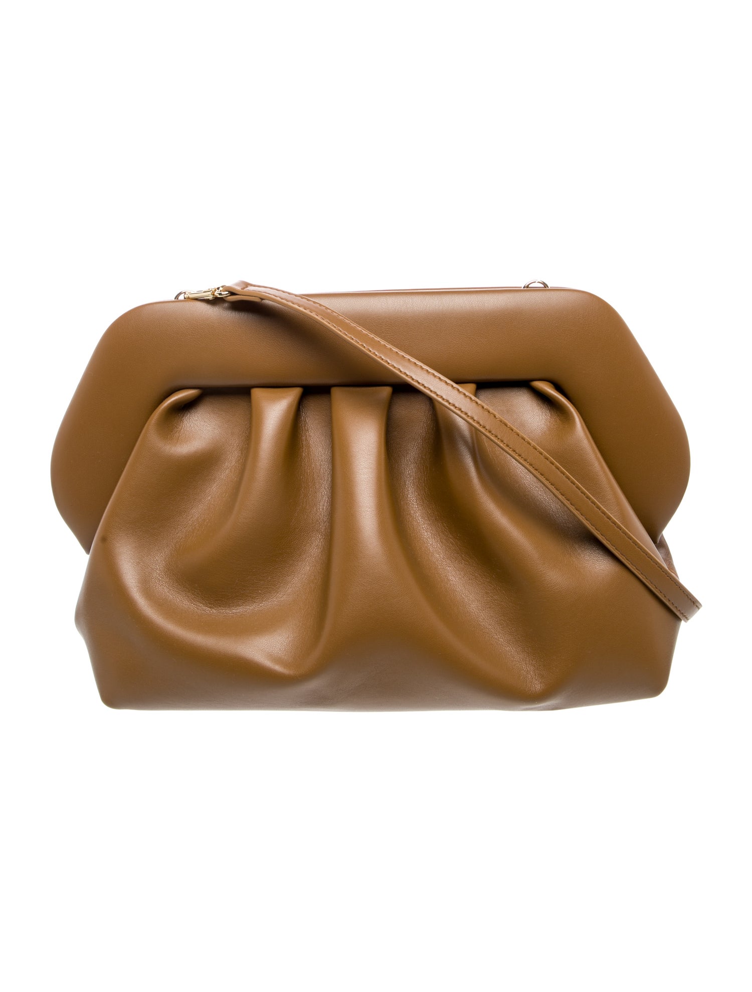 Themoirè Leather Shoulder Bag