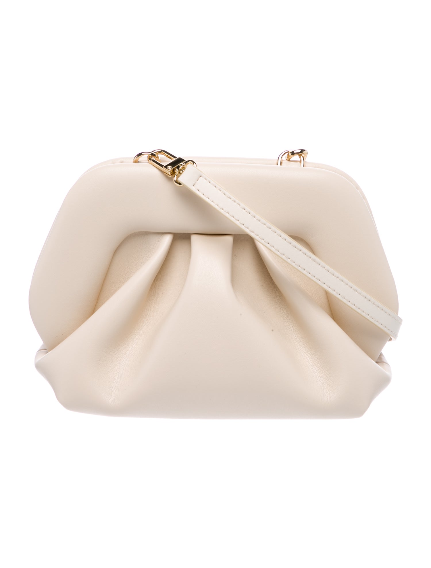 Themoirè Leather Shoulder Bag