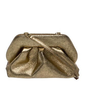 Themoirè Leather Shoulder Bag