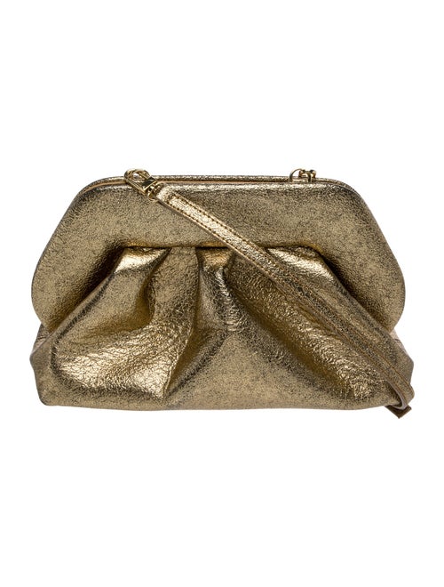 Themoirè Leather Shoulder Bag