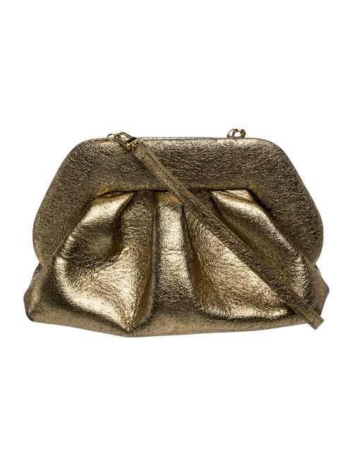 Themoirè Leather Shoulder Bag