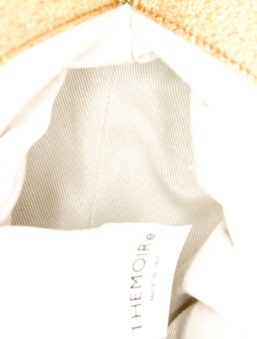 Themoirè Leather Shoulder Bag