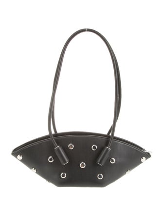 Themoirè Leather Shoulder Bag