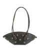 Themoirè Leather Shoulder Bag