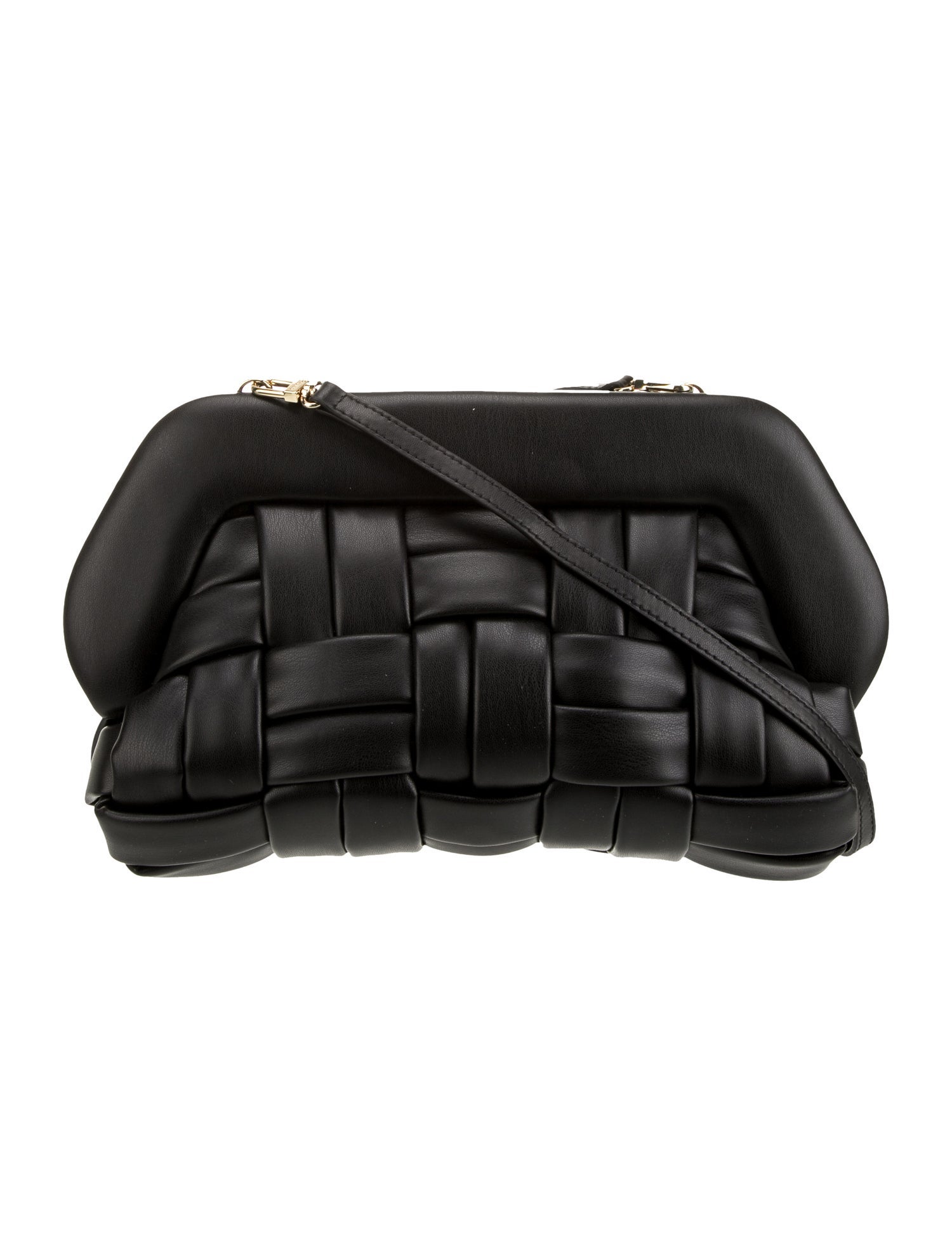 Themoirè Leather Shoulder Bag