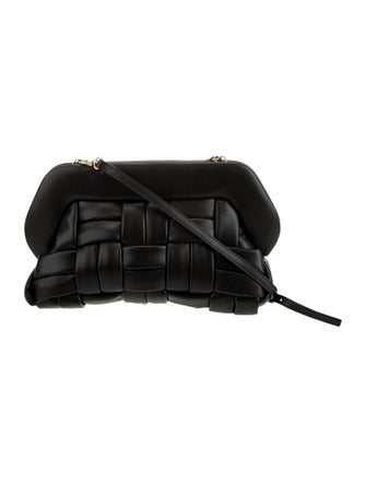 Themoirè Leather Shoulder Bag