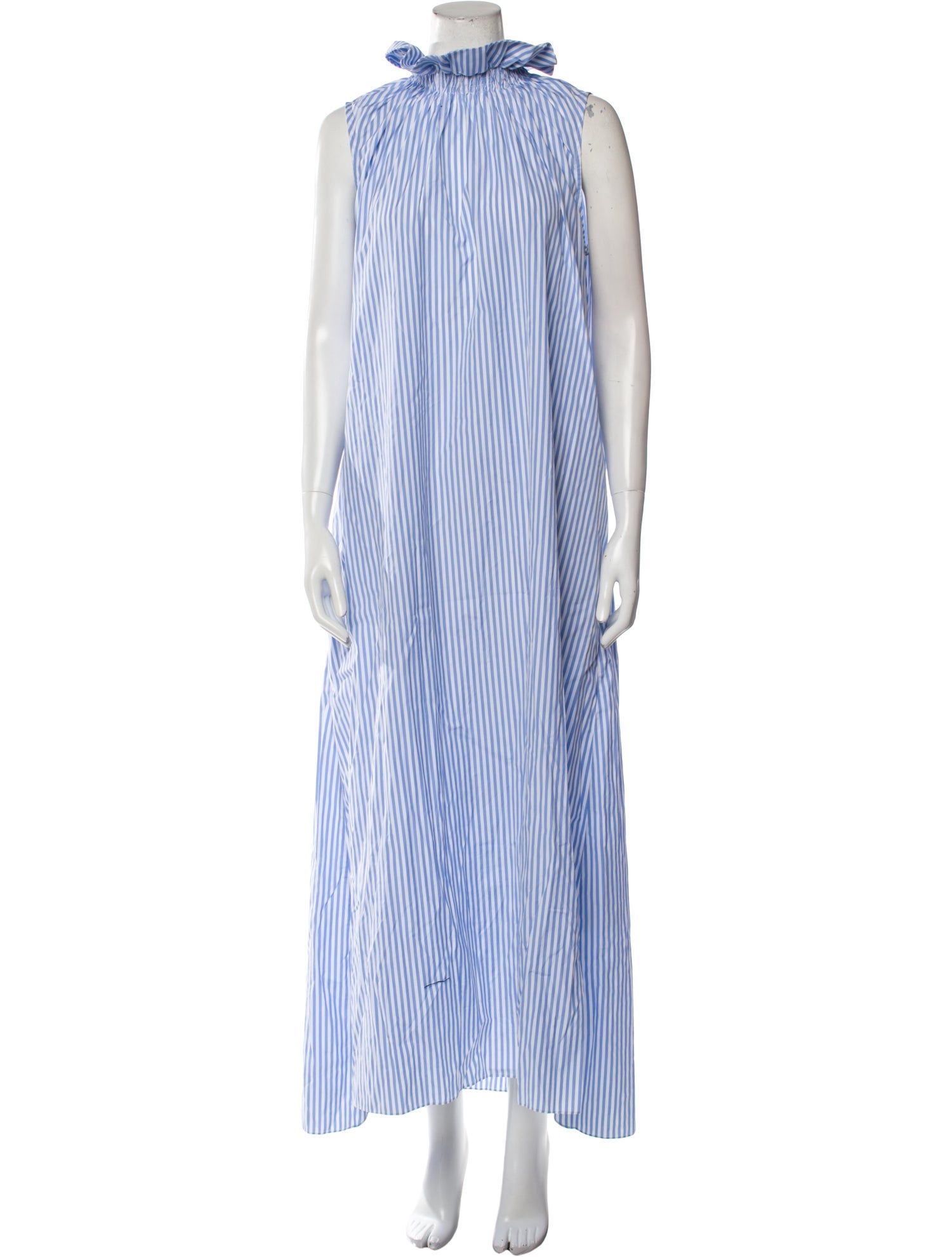 Teija Striped Long Dress