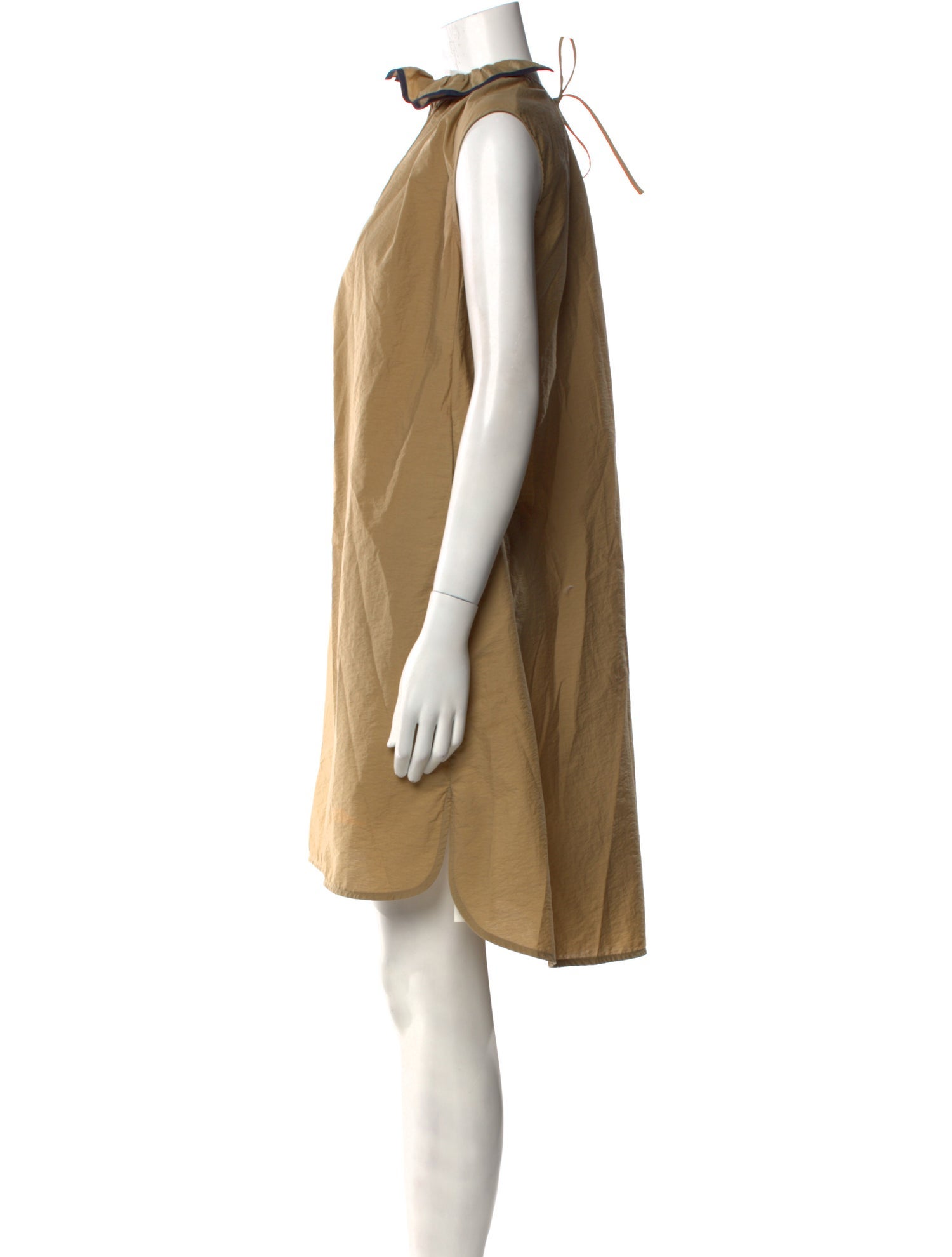 Teija Mock Neck Mini Dress