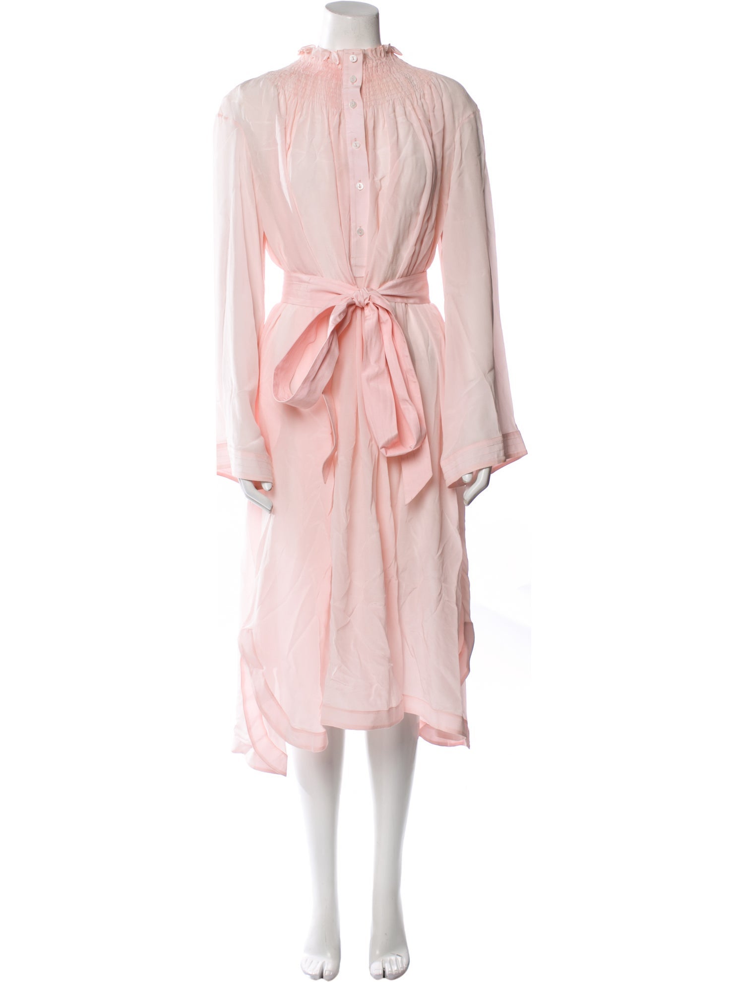 Teija Silk Midi Length Dress