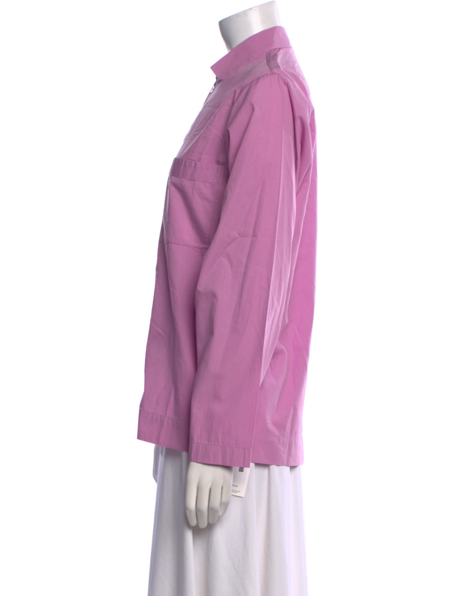 Tekla Long Sleeve Button-Up Top w/ Tags