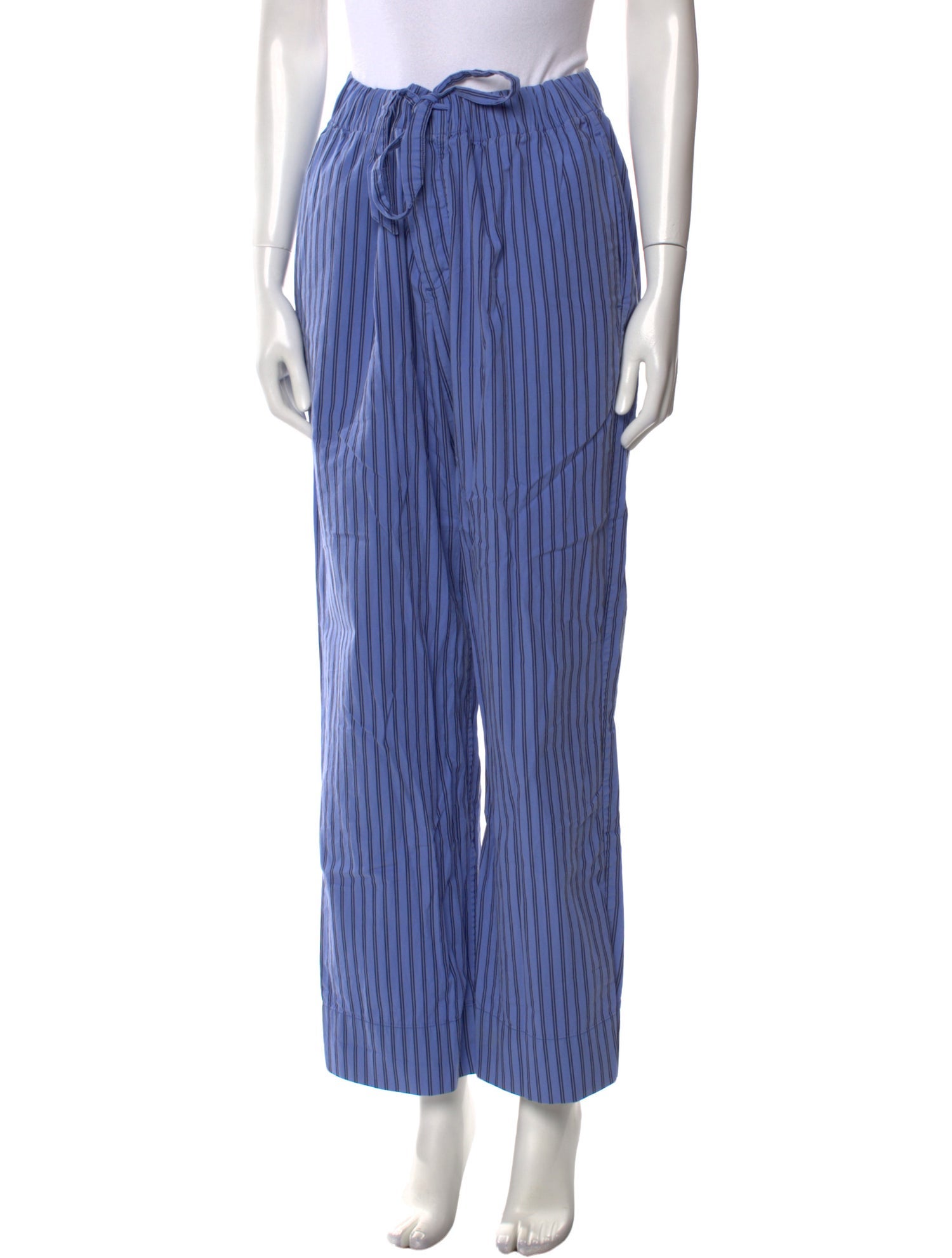 Tekla Striped Wide Leg Pants