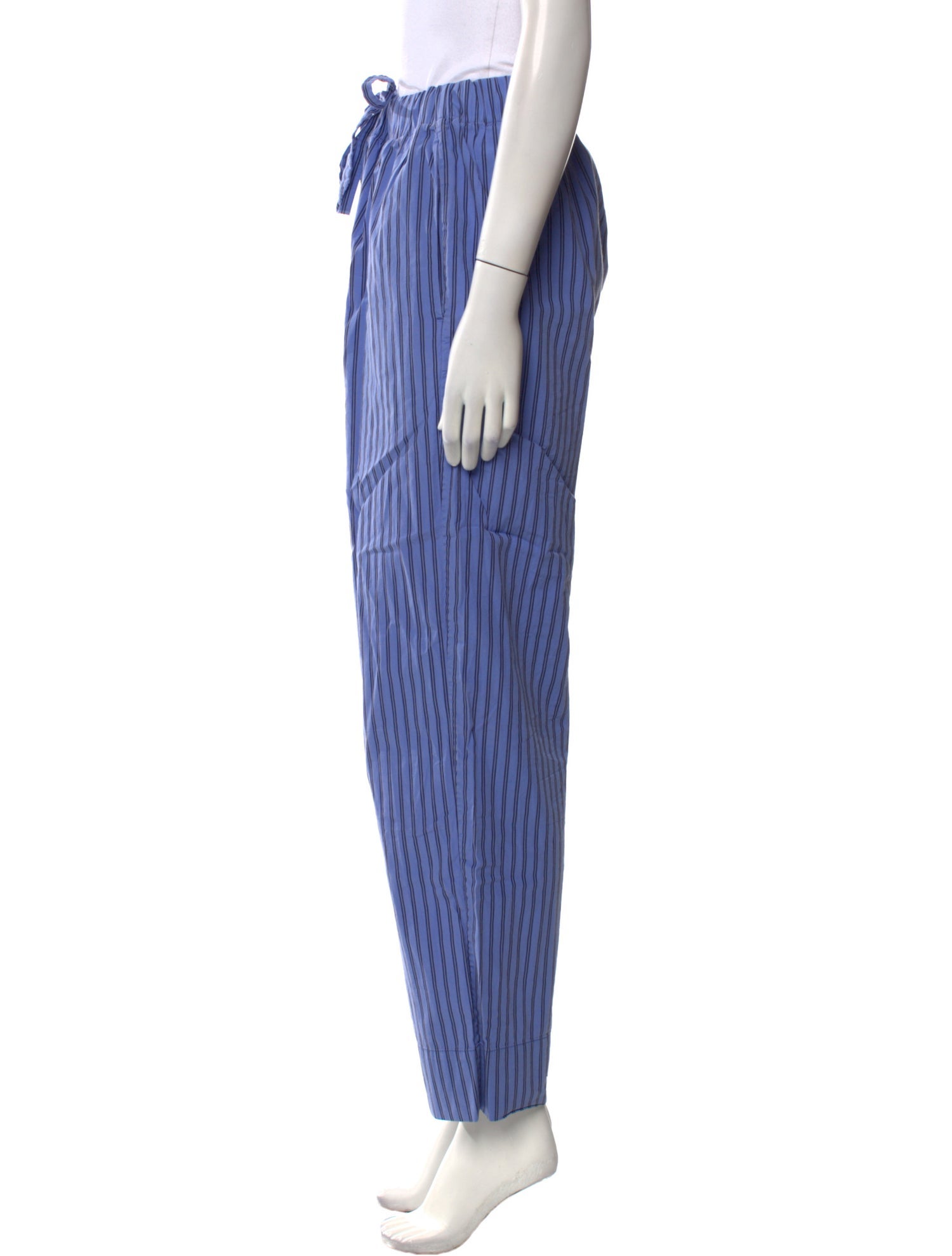 Tekla Striped Wide Leg Pants