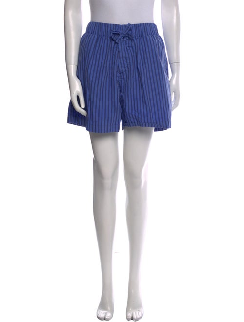 Tekla Striped Mini Shorts