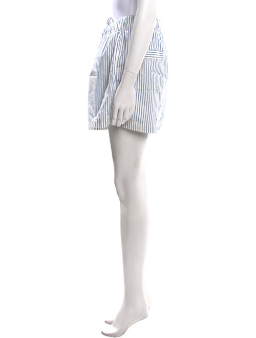 Tekla Striped Mini Shorts