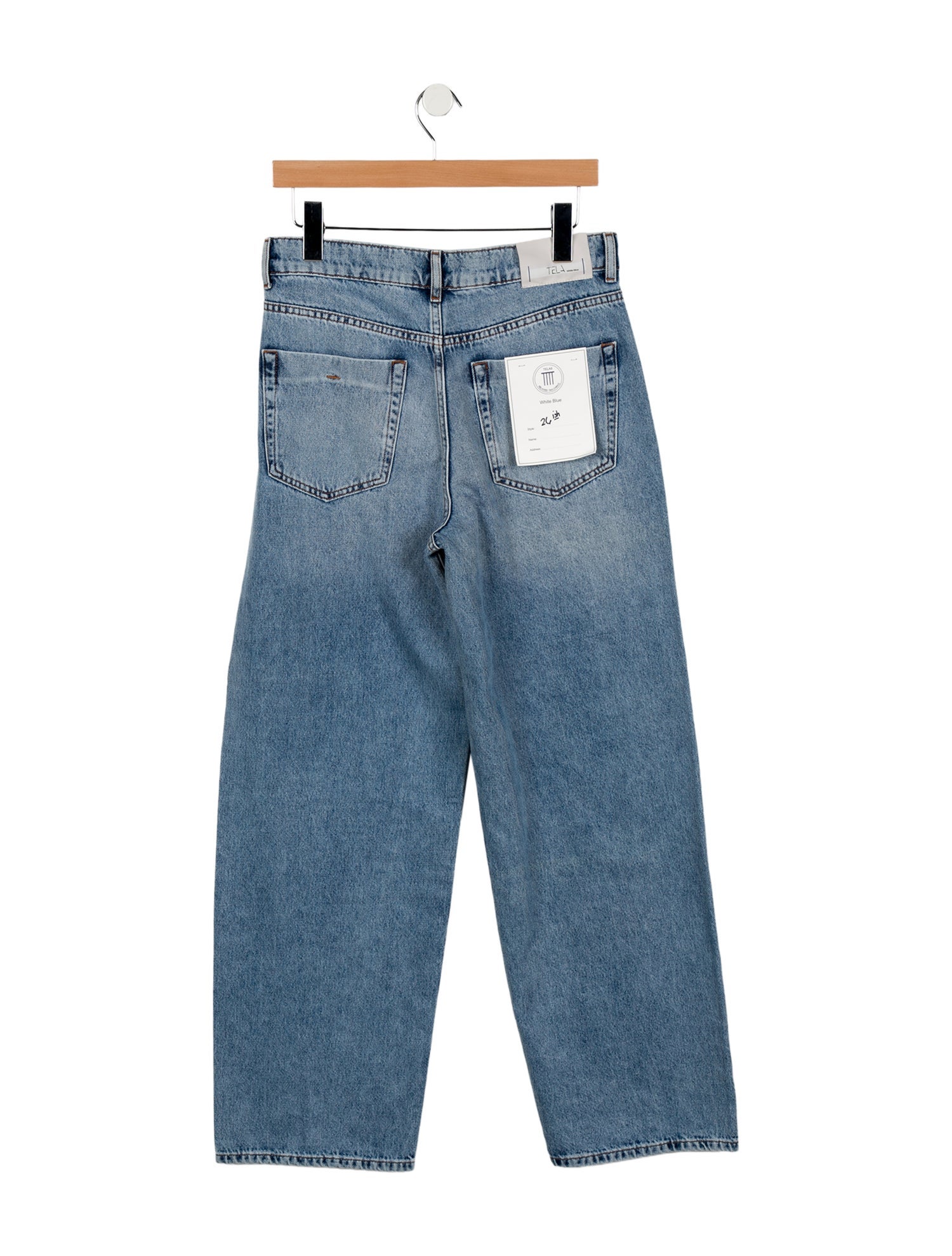 Tela High-Rise Wide Leg Jeans w/ Tags