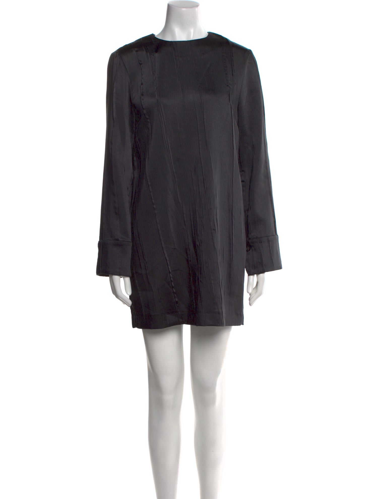 Tela Crew Neck Mini Dress
