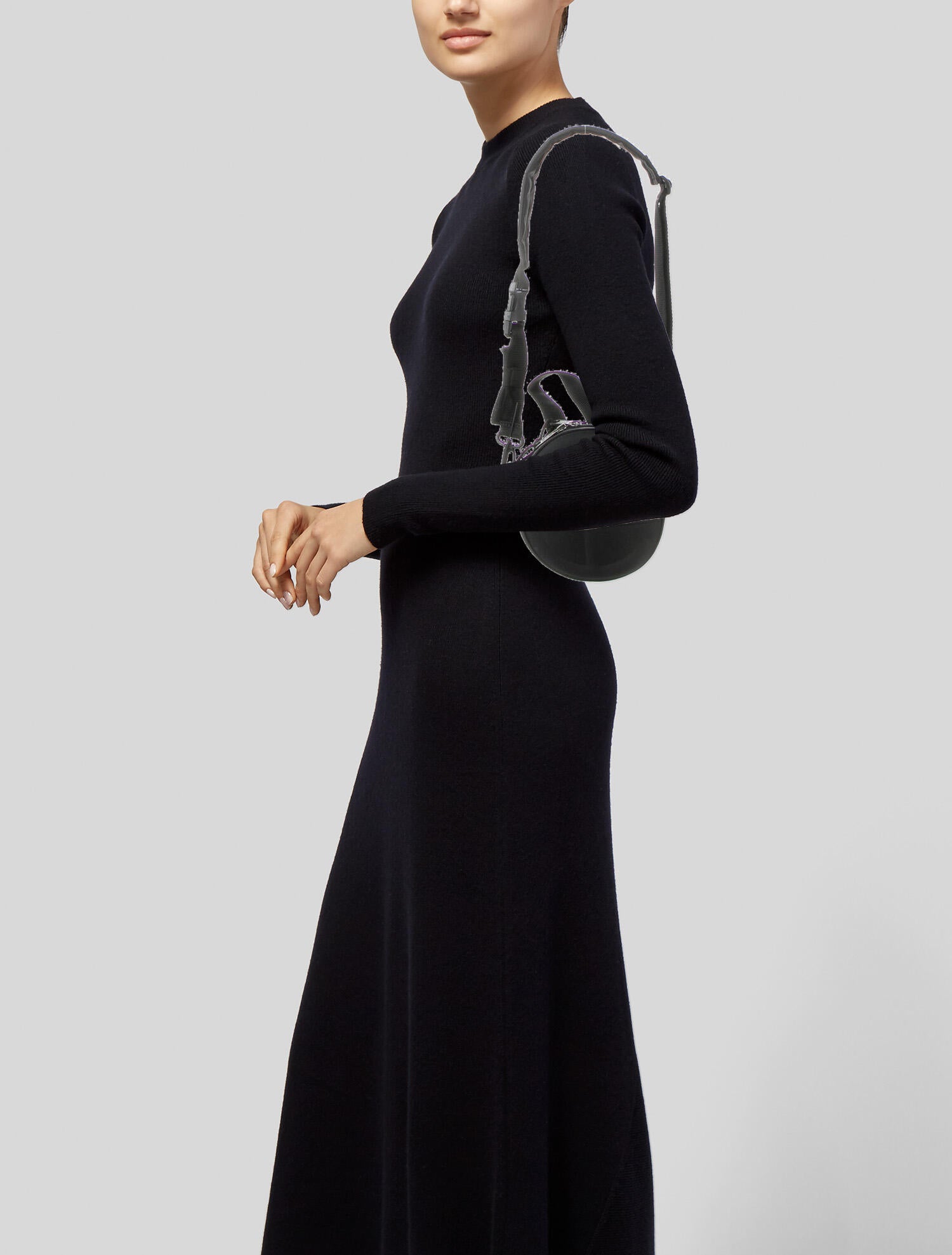 Telfar Circle Crossbody Shopper Bag w/ Tags Black Crossbody Bags