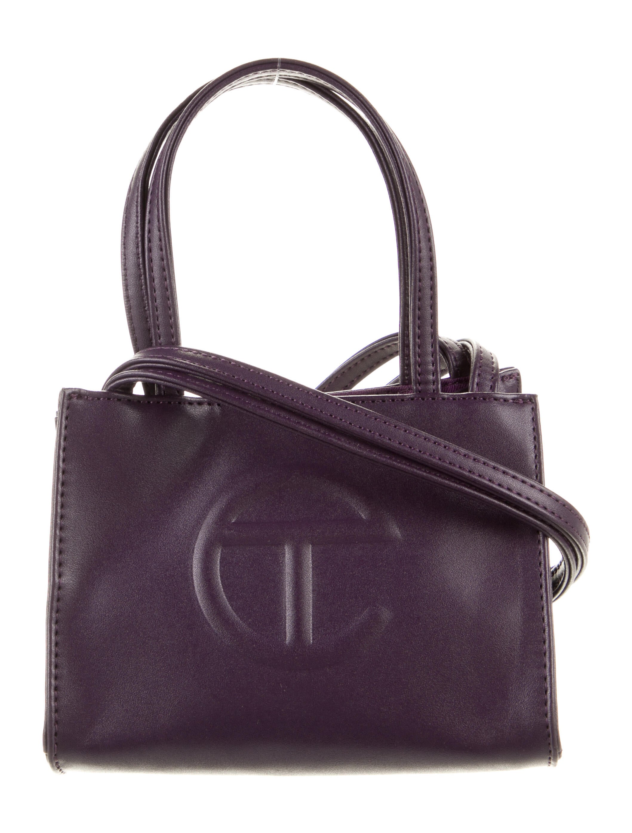 Telfar Vegan Leather Tote Bag w/ Tags Green Totes, Handbags