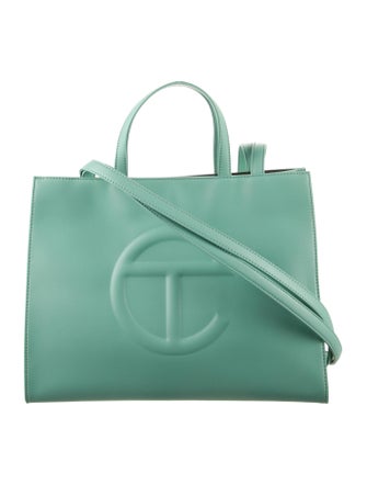 Telfar Medium Sage Shopping Bag