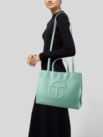 Telfar Medium Sage Shopping Bag
