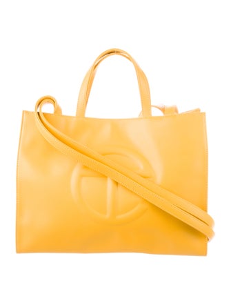 Telfar Medium Mustard Shopping Bag