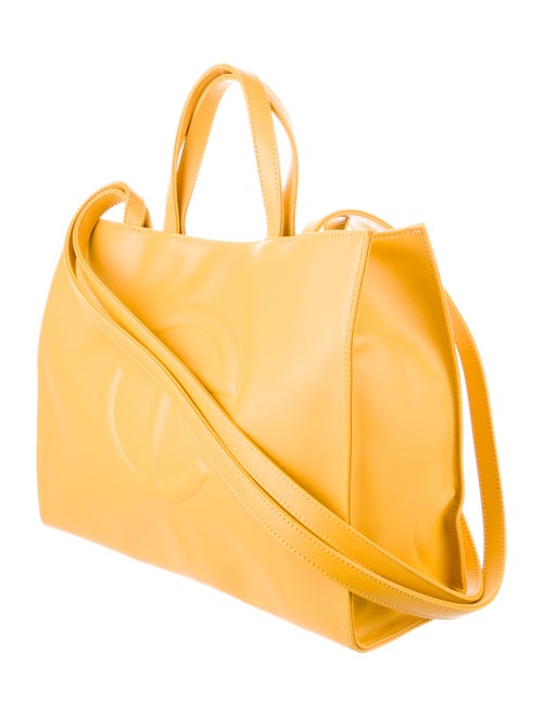 Telfar Medium Mustard Shopping Bag