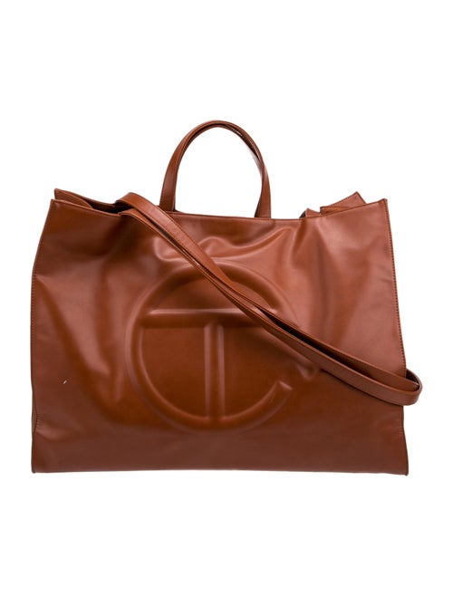 Telfar Large Tan Shopping Bag