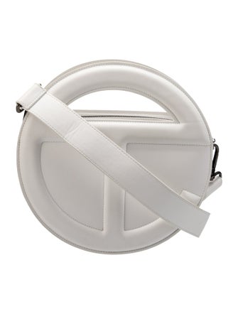 Telfar 'White' Round Telfar Circle Bag w/ Strap