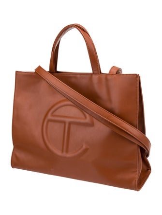 Telfar Medium Tan Shopping Bag