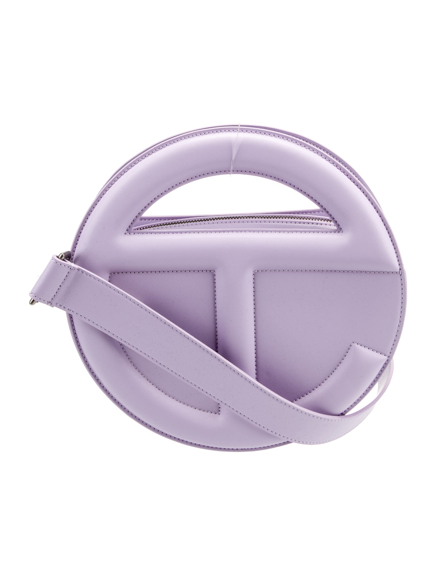 Telfar Round Lavender Circle Bag w/ Tags Purple Crossbody Bags