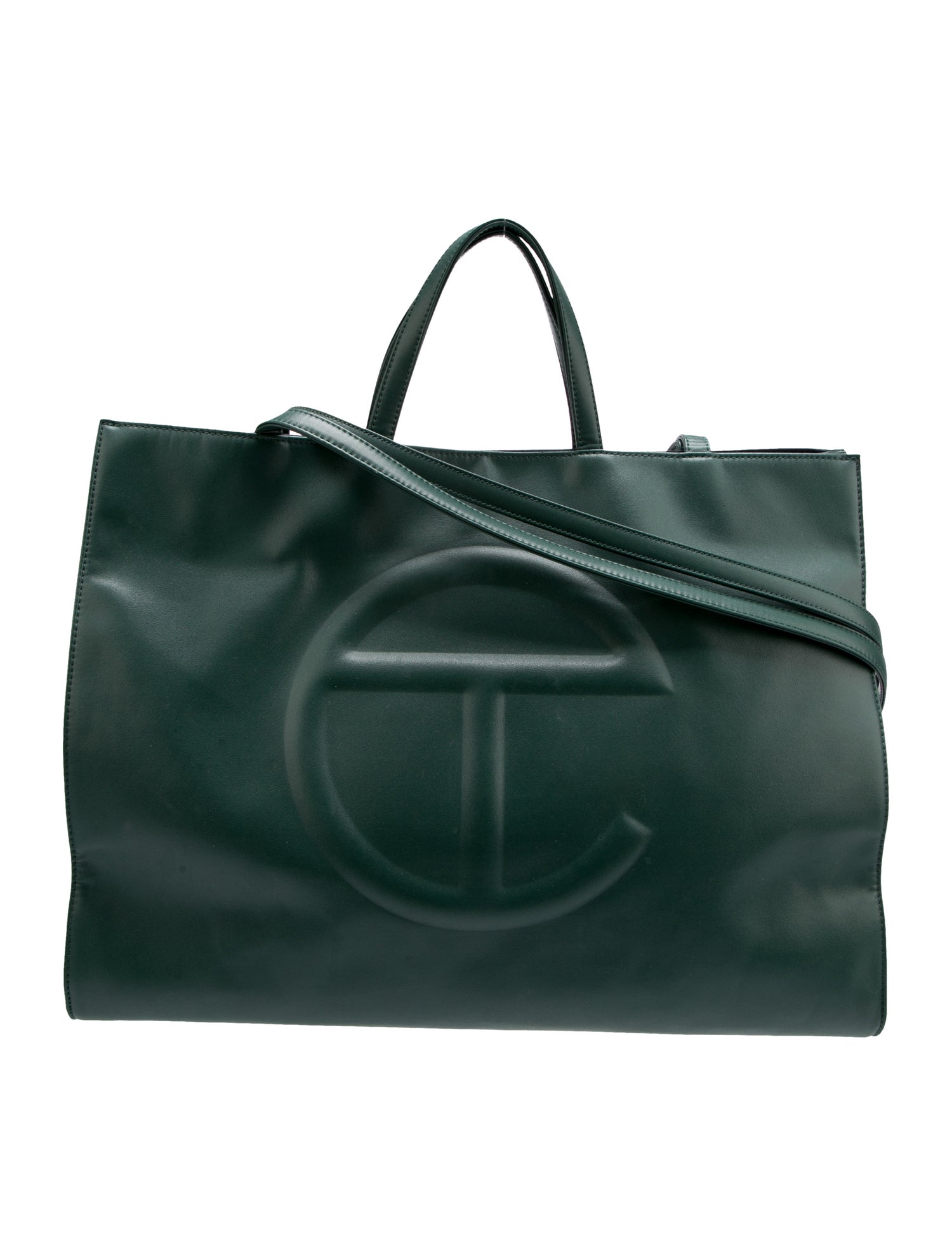 Telfar Large 'Dark Olive' Shopping Tote