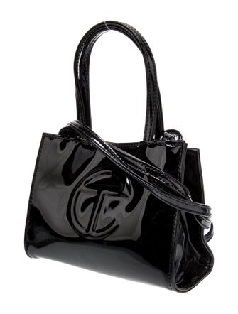 Telfar Vegan Patent Leather Shoulder Bag