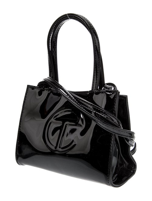 Telfar Vegan Patent Leather Shoulder Bag
