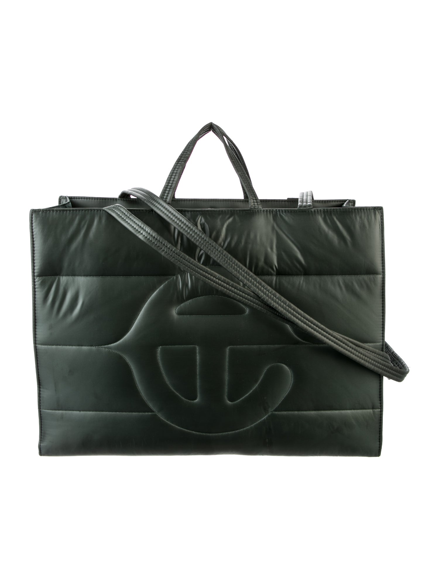Moose Knuckles x Telfar Quilted Puff Shopper Large - Green