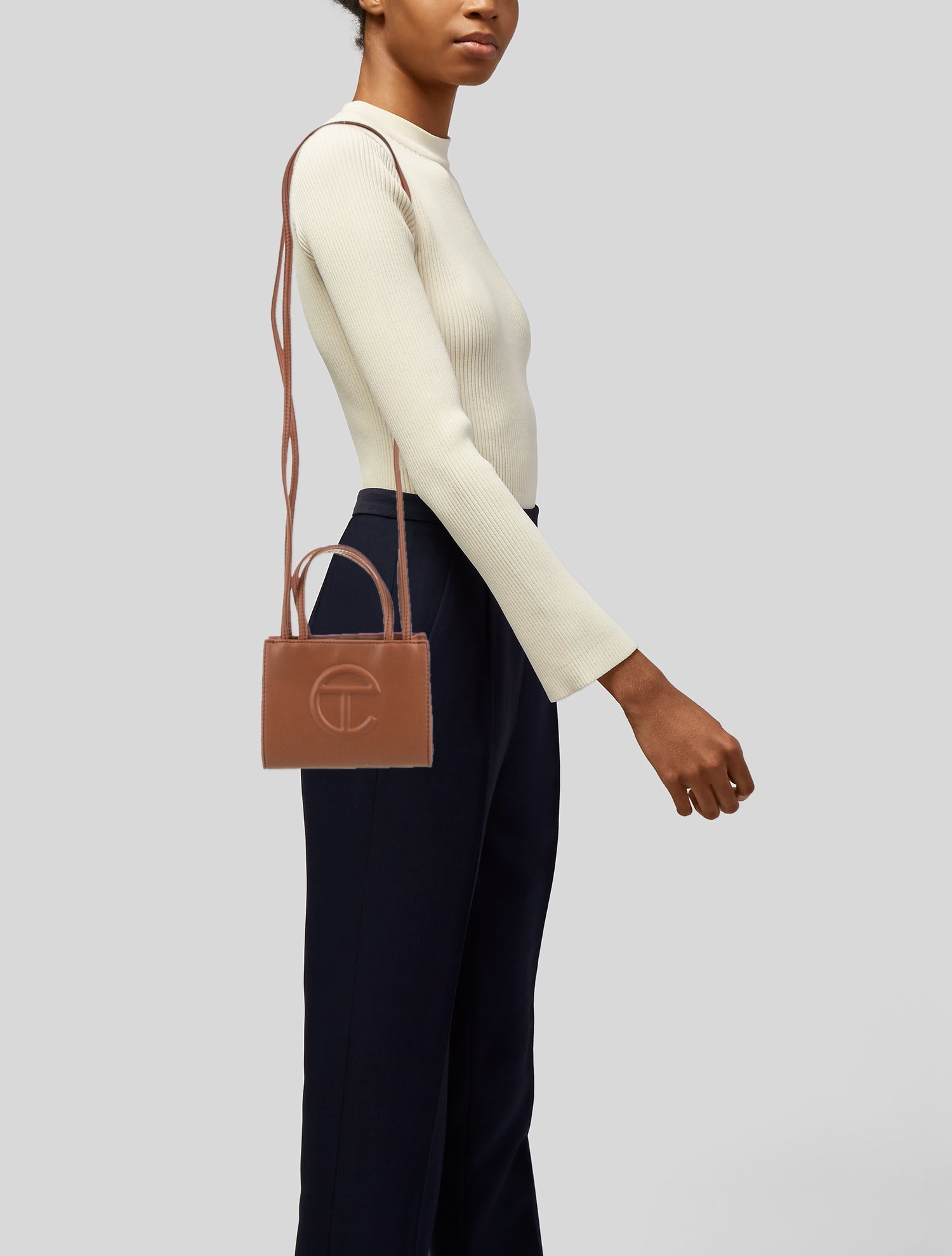 Telfar Vegan Leather Shoulder Bag