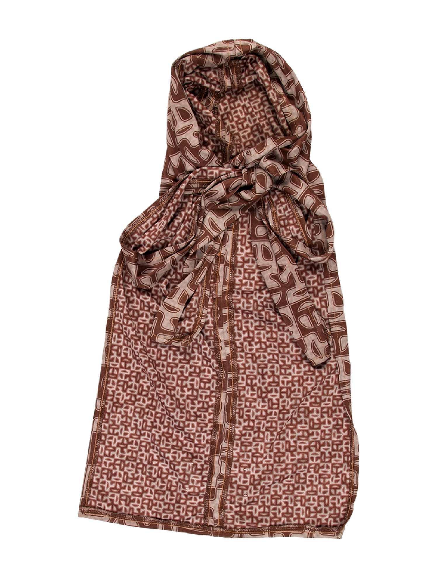 Telfar Silk Printed Scarf