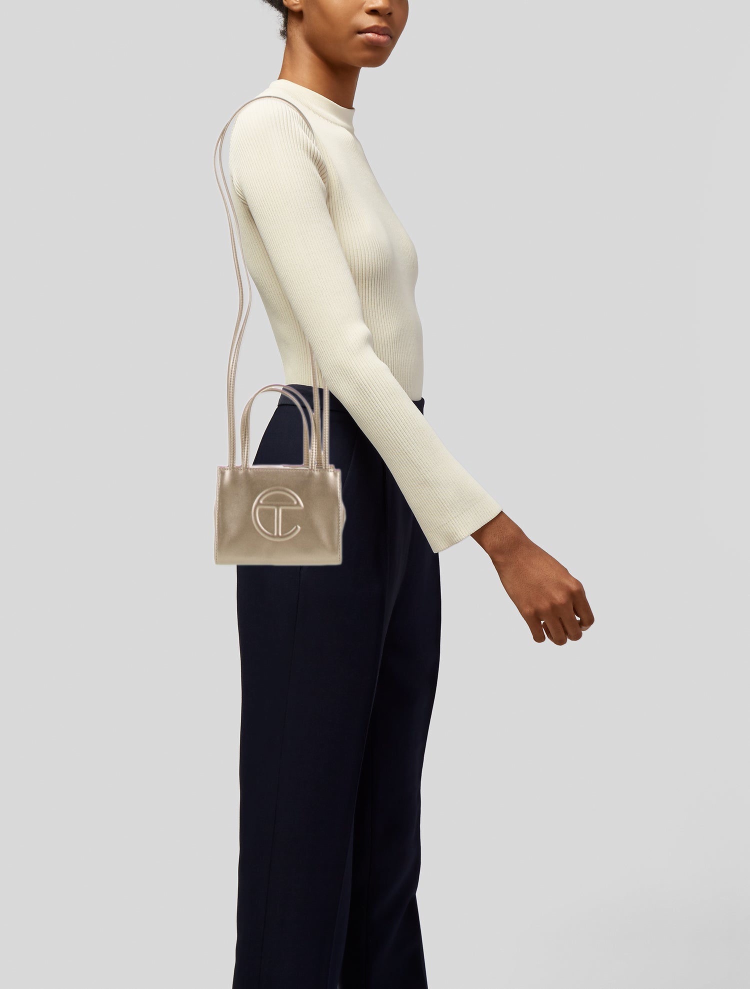 Telfar Vegan Leather Crossbody Bag